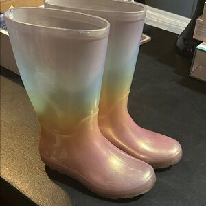 Cat & Jack Kids Rainbow Boots